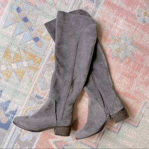 Vince Camuto Kochelda Genuine Leather OTK Boots 7.5